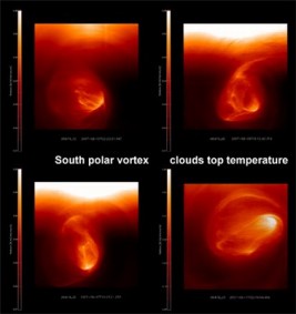 La febbre climatica del Sistema Solare Venere_vortici